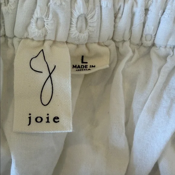 Joie White Eyelet Midi Skirt - Picture 5 of 6
